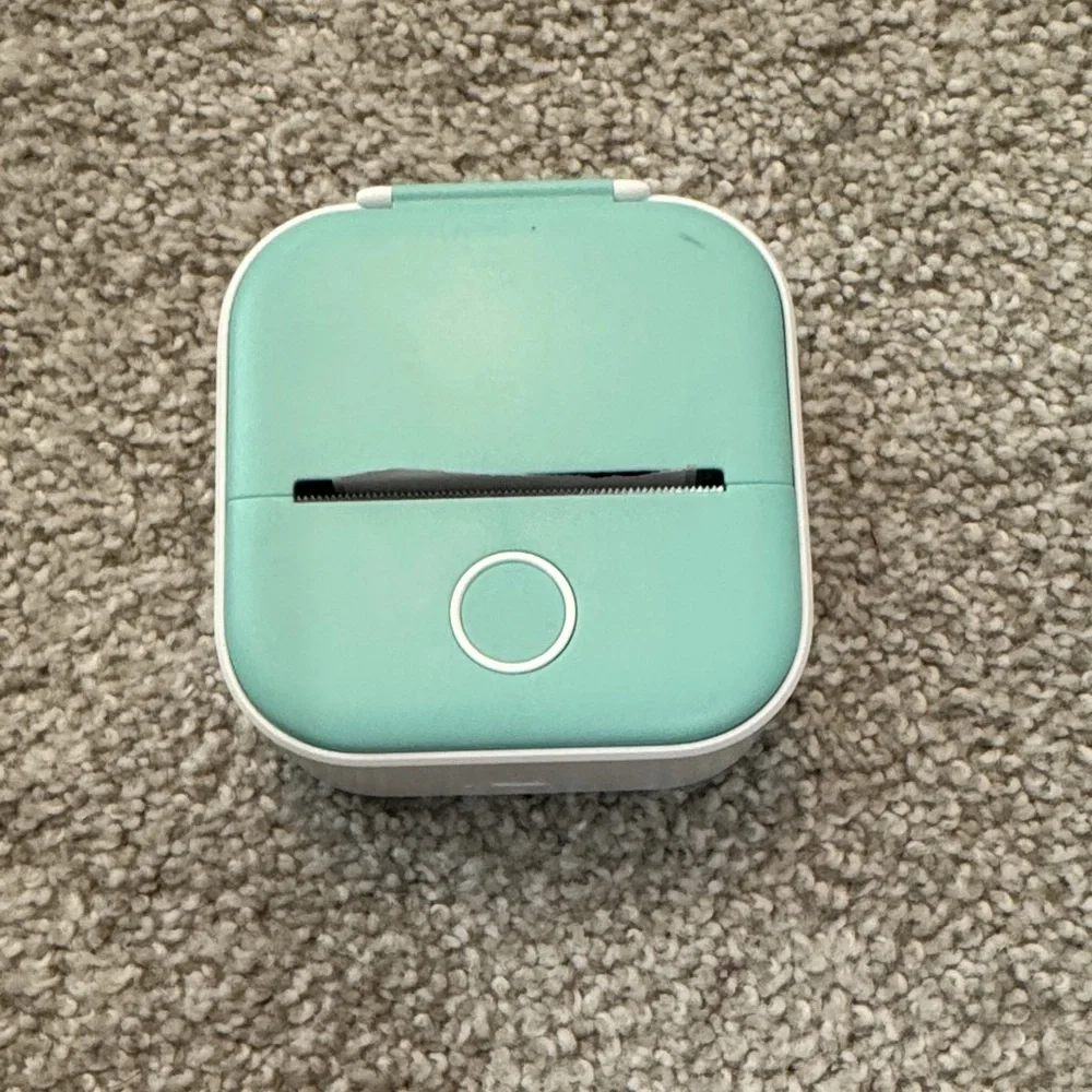 Mini Blue Thermal Printer